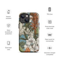 Image 19 of Colorful Botanical Plants Art Nouveau Tough Case for iPhone®