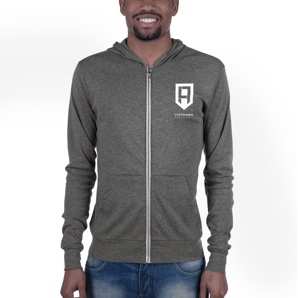 Image of Unisex zip hoodie