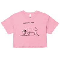 Image 6 of overstimulated Women’s crop top 