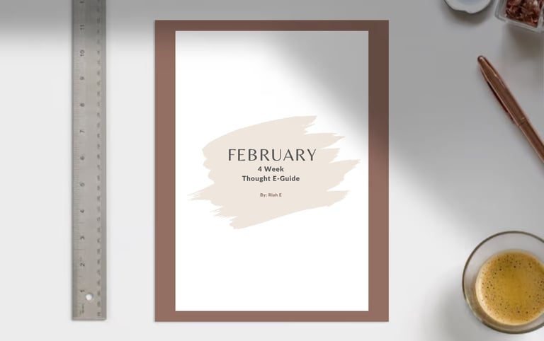 February- 4 Week Thought E-Guide