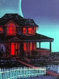 Image 2 of House of the Ghost-Faced Killer (Blue)