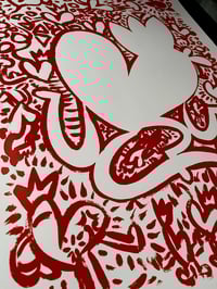 Image 4 of KOEUR CACHÉ - rouge Garance