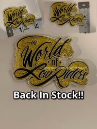 Image 1 of Pin TheWorldOfLowRiders (Shipping Included USA)