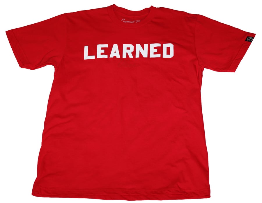 Image of COLLEGE Tee - RED