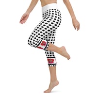 Image 4 of Polka Capri Leggings