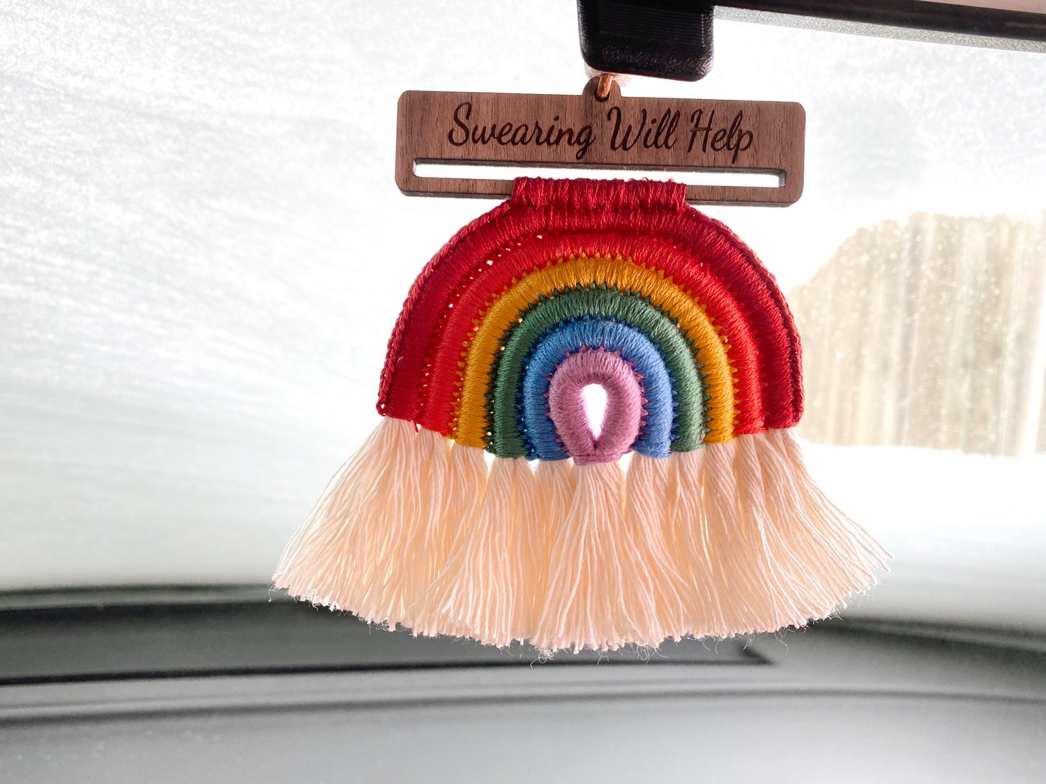 Image of Rainbow Car Charm