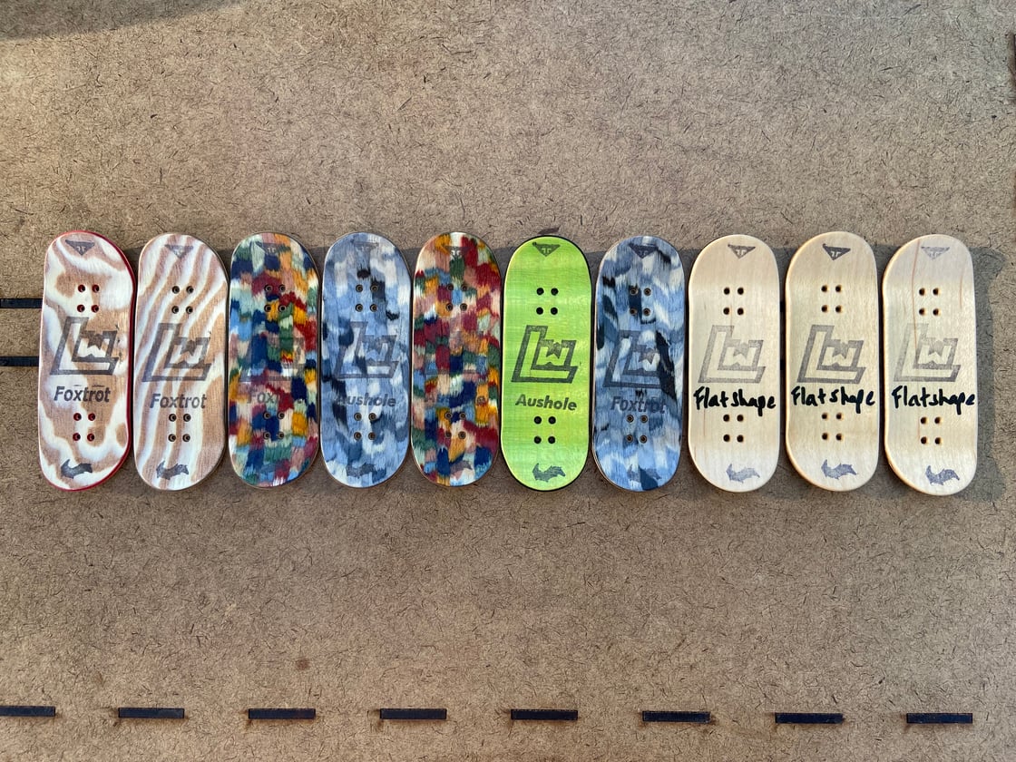 Image of 34mm Blank Decks - Multi Mold