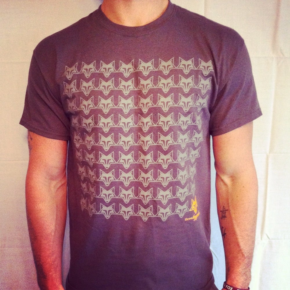 Image of CheckerBoard Fox T-Shirt