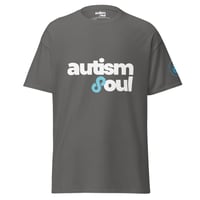 Image 8 of Unisex classic tee Autism Facts for the person behind you black, navy, red, blue, grey 