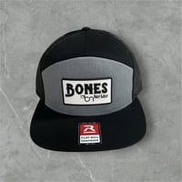 Image 3 of BONES Nay Golf Flat Bill Hat - Grey