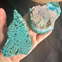 Image 2 of Malachite & Chrysocolla Slabs ($26-$34)