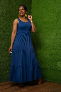 Image 1 of Layered Hem Dress