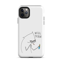 Image 6 of hell yeah Tough Case for iPhone® 