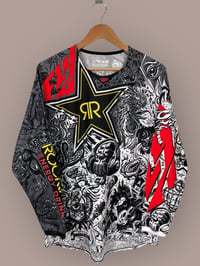 Image 1 of Rockstar mesh Longsleeve (Medium