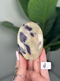 Image 10 of FLUORITE X CALCITE PALMSTONES