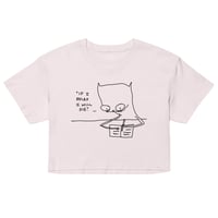 Image 4 of Women’s crop top IF I RELAX 