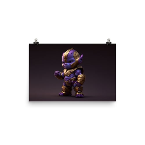 Image of Marvel Babies - Thanos | Photo paper poster