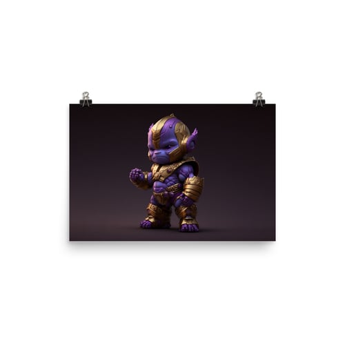 Image of Marvel Babies - Thanos | Photo paper poster