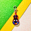 Spiderverse ATSV Hanging Spidey Glitter Epoxy Acrylic Charms