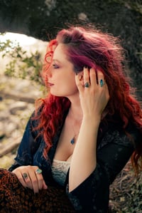 Image 14 of Lumia Collection Rings - Sterling Silver and Labradorite