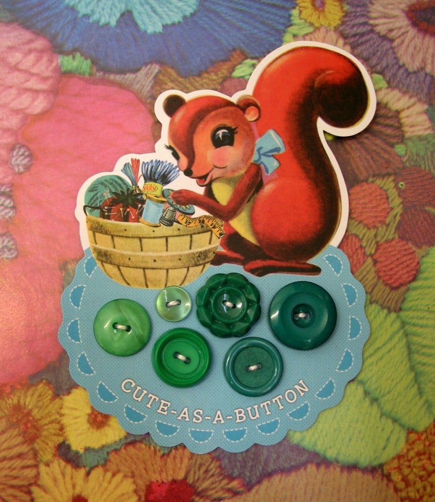Crafty Squirrel Vintage Buttons The Crafty Squirrel