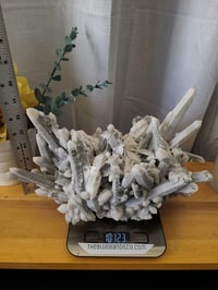 Image 3 of 10lb Rare Candle Quartz & Calcite Crystal Specimen 