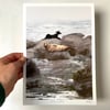 'Strike a pose' Archive Quality Print