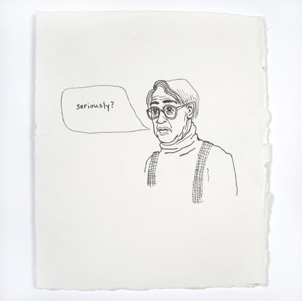 Image of Seriously card