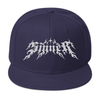 Image 7 of Flame Snapback Hat