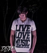 Image of LIVE, LOVE, MUSIC (WHITE)