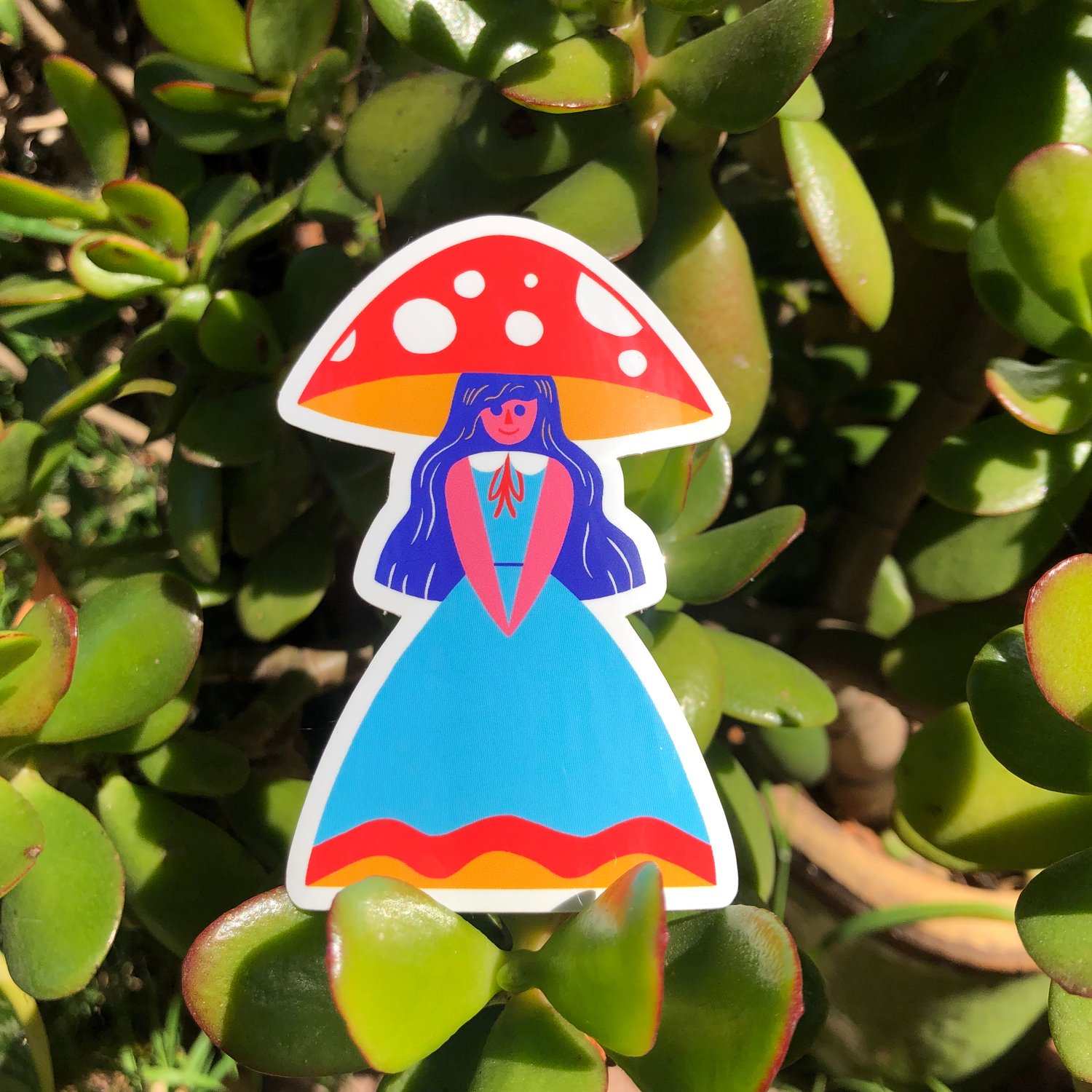 Image of Mushroom girl (sticker)