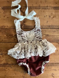 Image 2 of Sitter Heart Romper