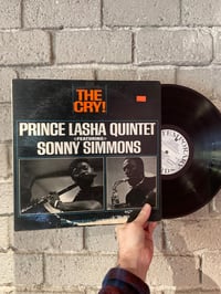 Image 1 of Prince Lasha Quintet Featuring Sonny Simmons – The Cry! - Mono White Label Promo First Press LP!