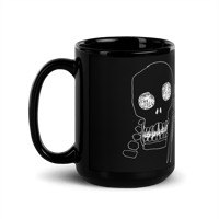 Image 3 of Mind Ya Bizness mug in black (Design #1)