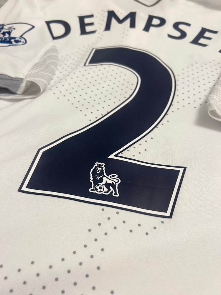 Image of Tottenham Hotspur “DEMPSEY 2” 2012/13 Home Shirt + PL patches (M)