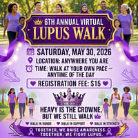 Crowne Warriors 6th Annual Lupus Walk