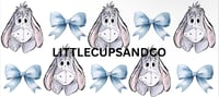 eeyore bow tumbler