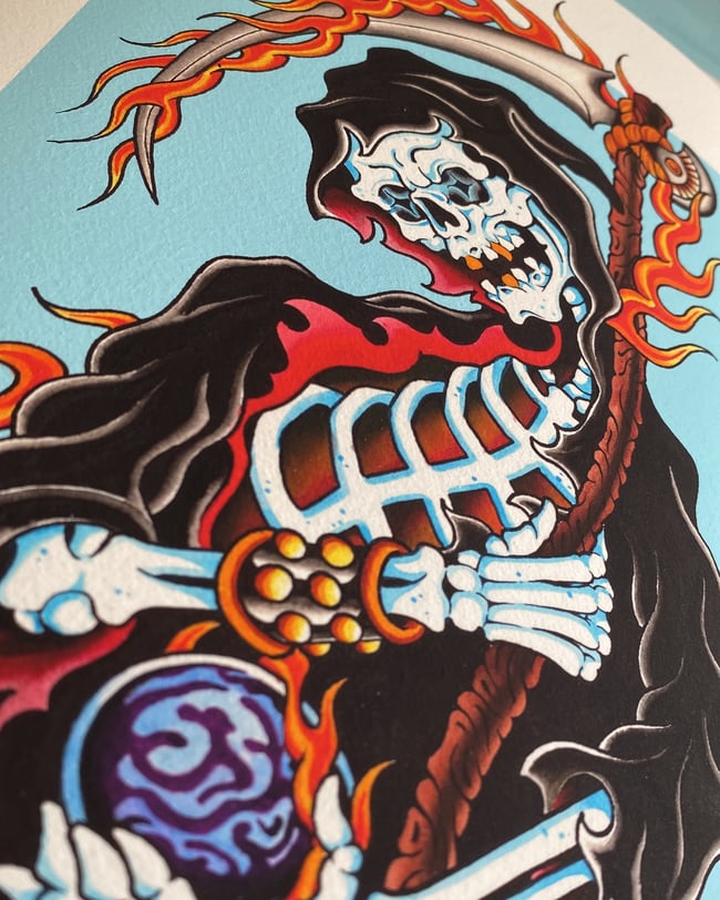 *PRINT* Flaming Reaper 