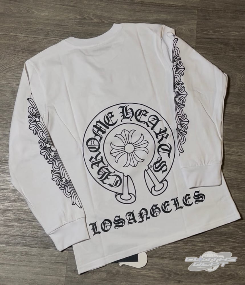 Image of Chrome Hrts LA Long Sleeve Shirts