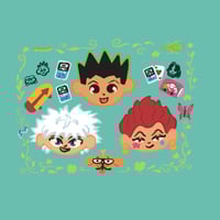 Image 2 of HxH Trio Keychains