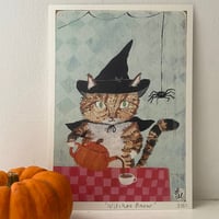 Image 1 of A5 art print -Witches Brew 