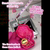 Image 2 of Hot Pink Strawberry Shortcake Shaker Clip