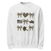 Military Combat Bow Crewneck Sweatshirt
