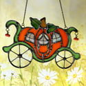 Orange Pumpkin Carriage 