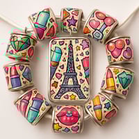 Image 1 of LIPSTICK DREAM PARIS EDITION BEADS AND CHARMS PACK 