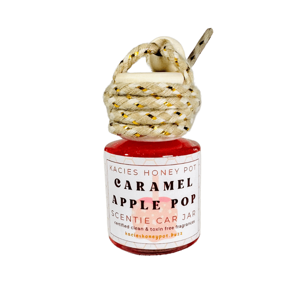 Image of Caramel Apple Pop Scentie Car Jar