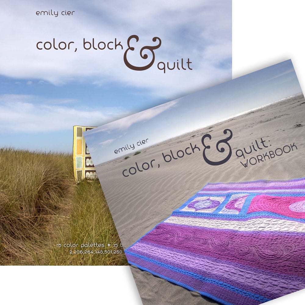 Image of Color, Block & Quilt: Book and Workbook Bundle