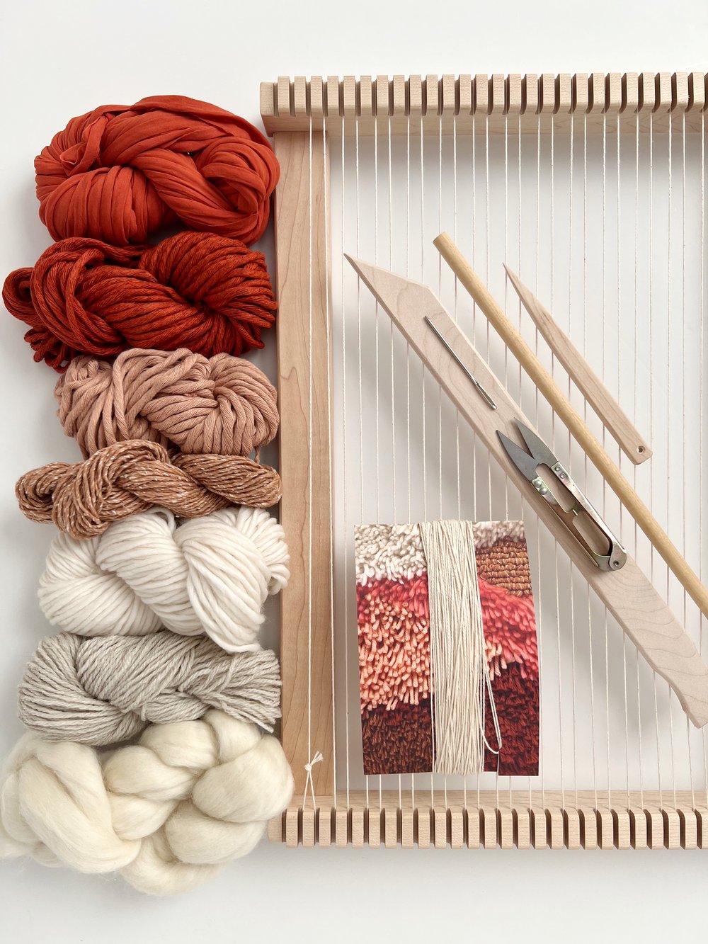 Image of Maple Beginner's Weaving Kit-Candy Cane