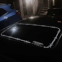 Image 3 of SUNROOF BARBWIRE BANNER 