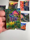 Tiny painting- heart house